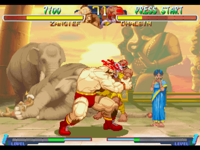 Street Fighter Alpha 2 screenshot 3 for Sega Saturn